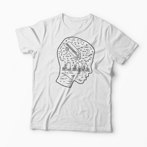 Tricou Stranger Things Team Eleven - Bărbați-Alb