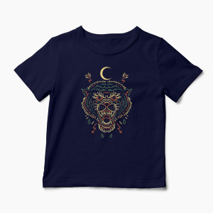 Tricou Tigru Luptător - Copii-Bleumarin