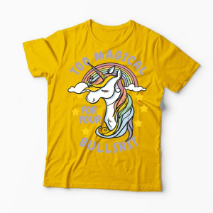 Unicorn Too Magical For Your Bullshit - Bărbați-Galben