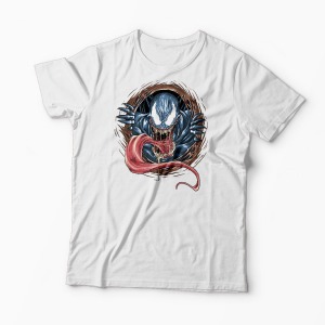 Tricou Venom Rise - Bărbați-Alb