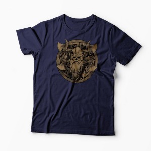 Tricou Viking Războinic - Bărbați-Bleumarin