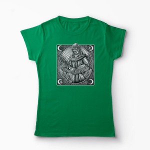 Tricou Vrăjitorul - Femei-Verde