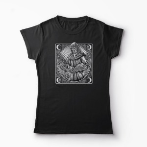 Tricou Vrăjitorul - Femei-Negru