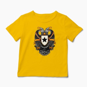 Tricou Vultur Stea - Copii-Galben