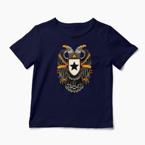 Tricou Vultur Stea - Copii-Bleumarin
