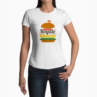 <span>Tricou Femei Personalizat</span> Pulp Fiction Royale With Cheese