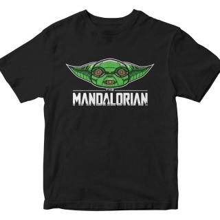 Tricou Mandalorian - Robot Baby Yoda