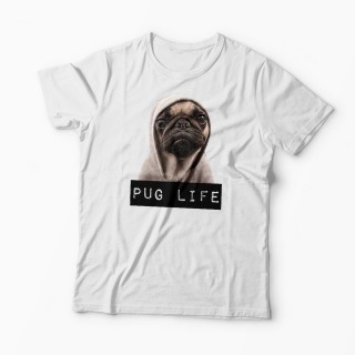Tricou Pug Life - Viață de Câine
