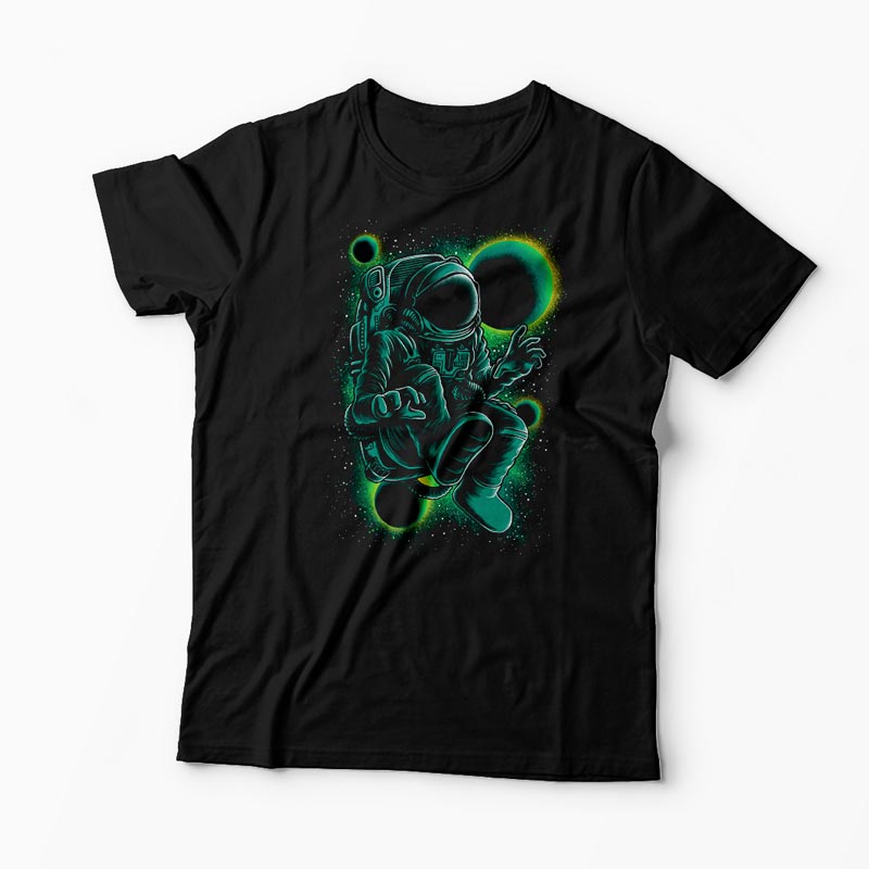 Tricou Astronaut Free Space - Bărbați-Negru