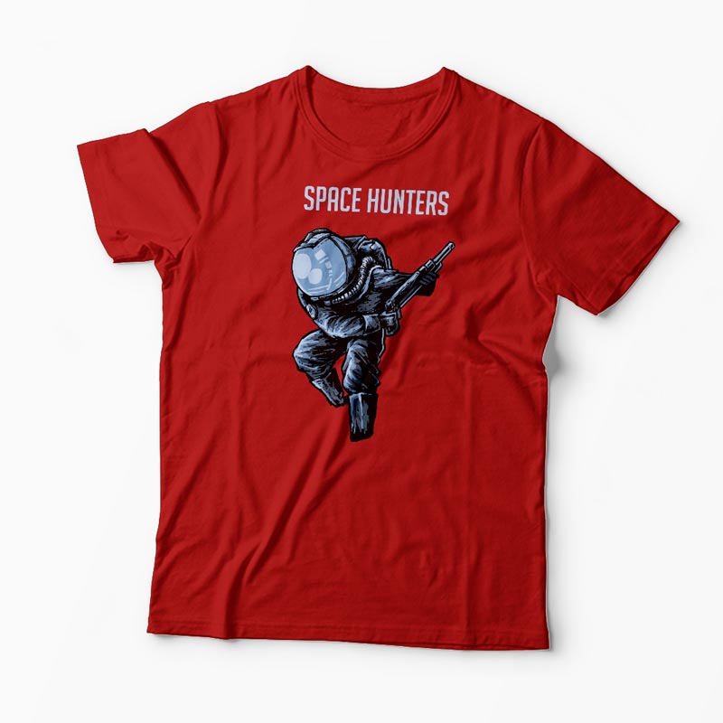 Tricou Astronaut Space Hunters - Bărbați-Roșu