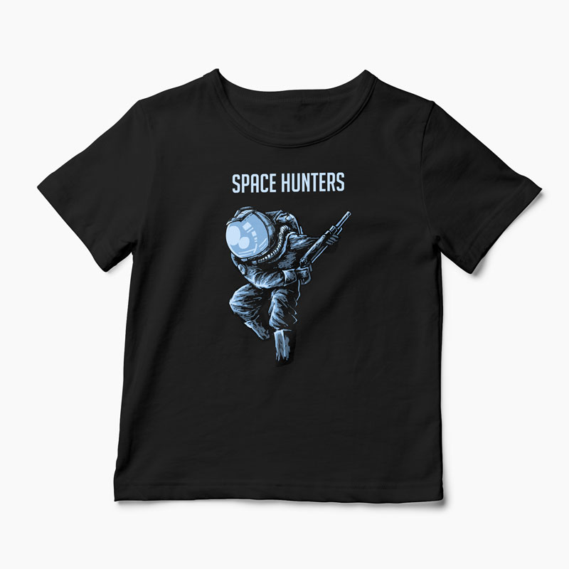Tricou Astronaut Space Hunters - Copii-Negru