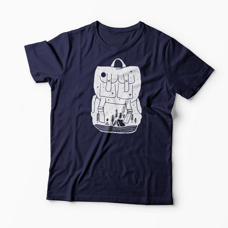 Tricou Backpacker - Natura Rucsac - Bărbați-Bleumarin
