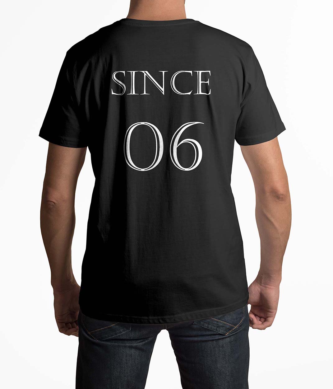 Tricou Barbati Personalizat Since 06 - Bărbați-Negru