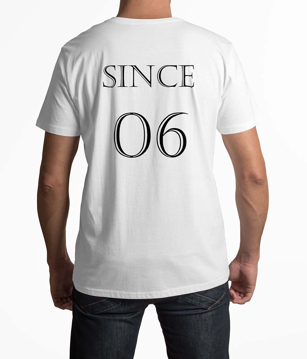 Tricou Barbati Personalizat Since 06 - Bărbați-Alb