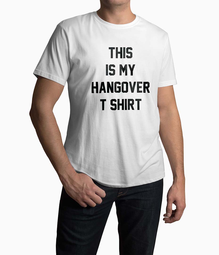 Tricou Barbati Personalizat This Is My Hangover T-Shirt