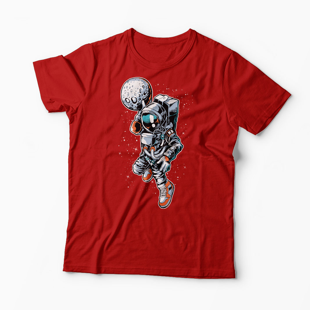 Tricou Baschet Astronaut Dunk - Bărbați-Roșu