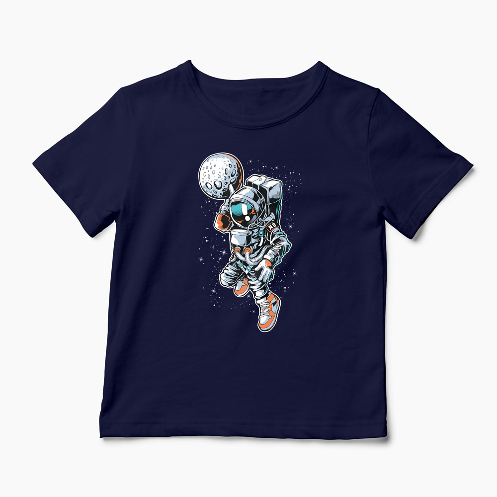 Tricou Baschet Astronaut Dunk - Copii-Bleumarin