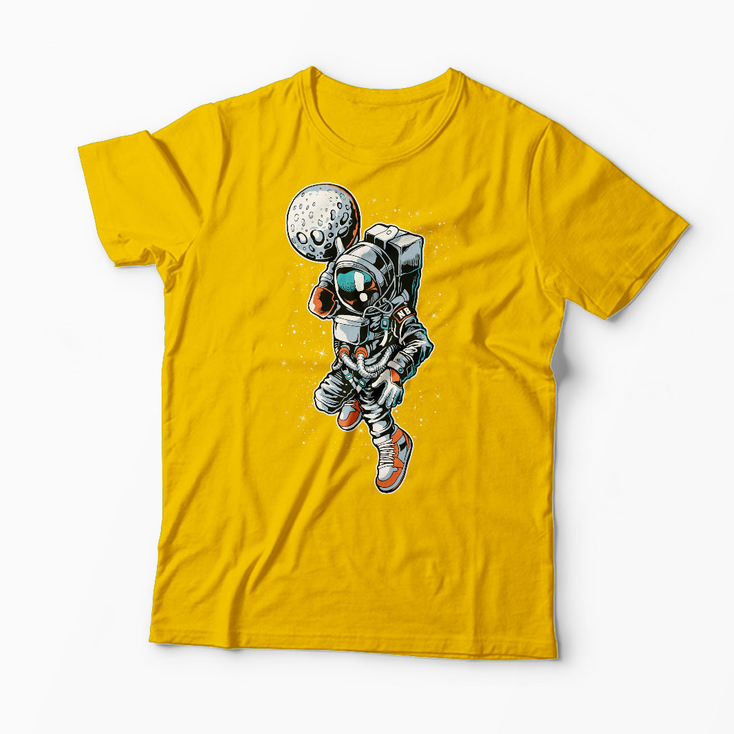 Tricou Baschet Astronaut Dunk - Bărbați-Galben