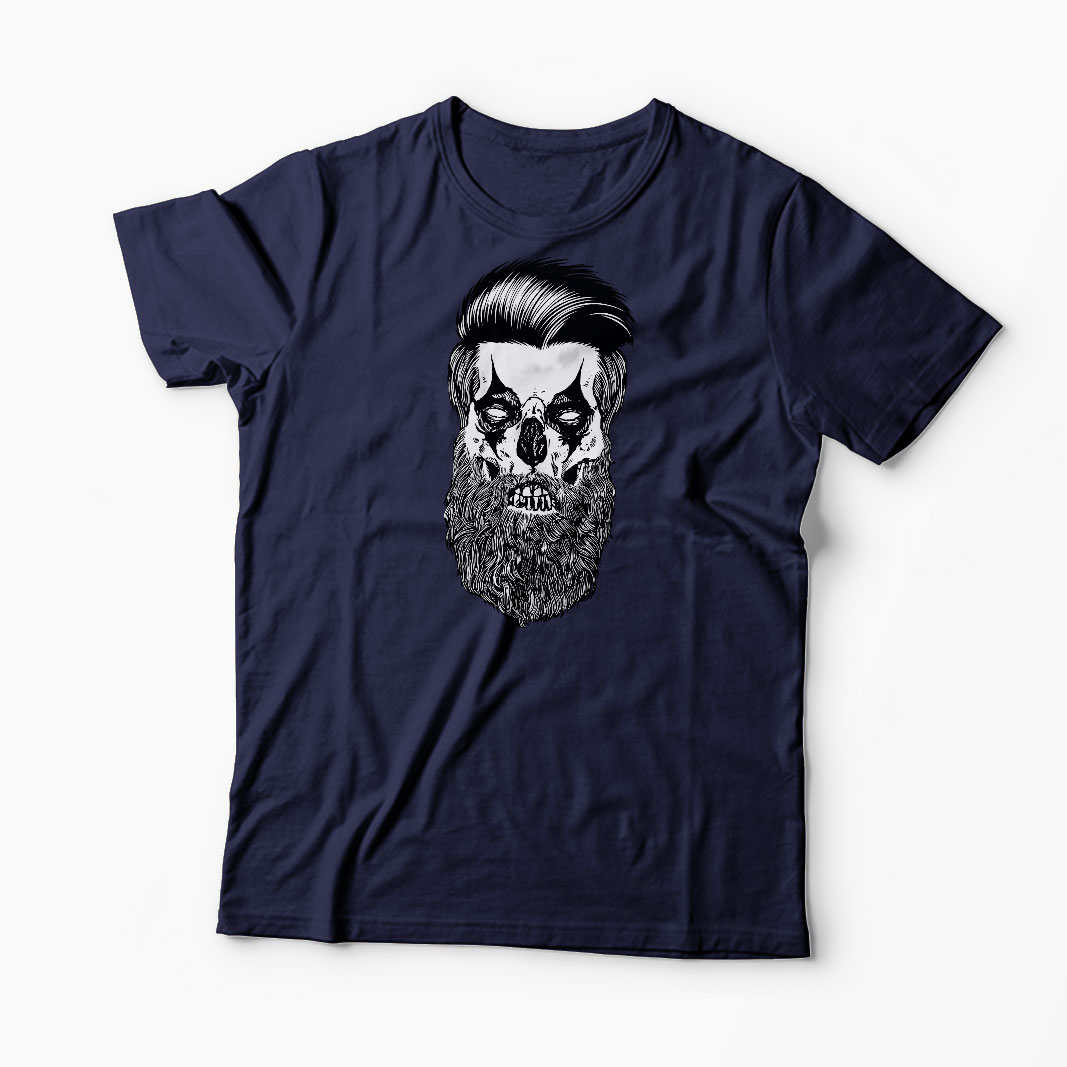 Tricou Beard Clown - Bărbați-Bleumarin