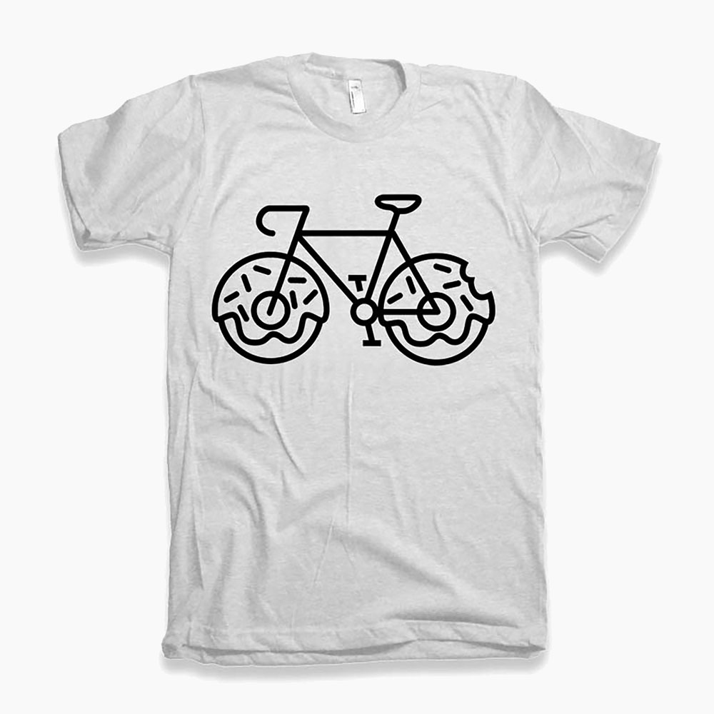 Tricou Bicicleta Donuts
