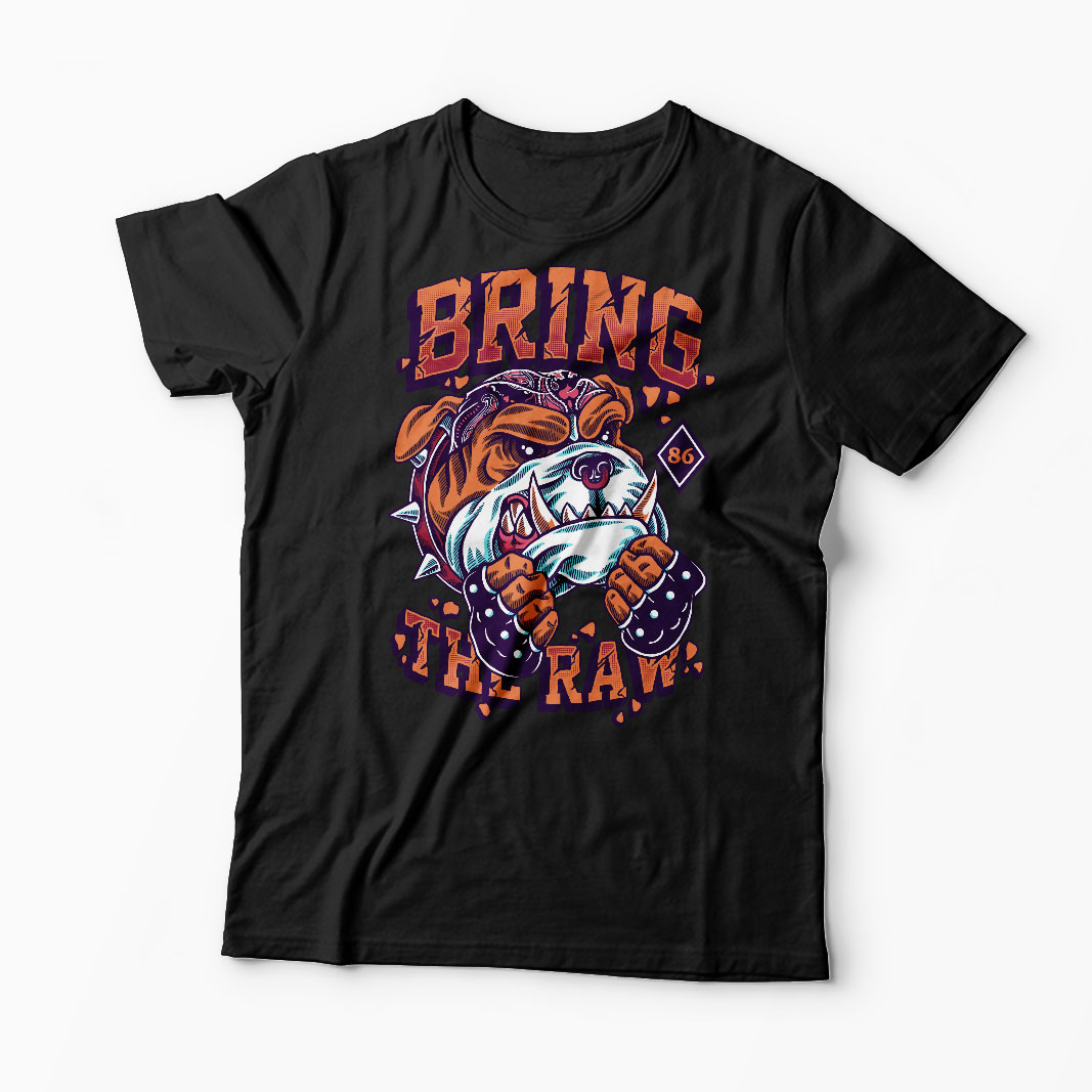 Tricou Bring The Raw - Bărbați-Negru