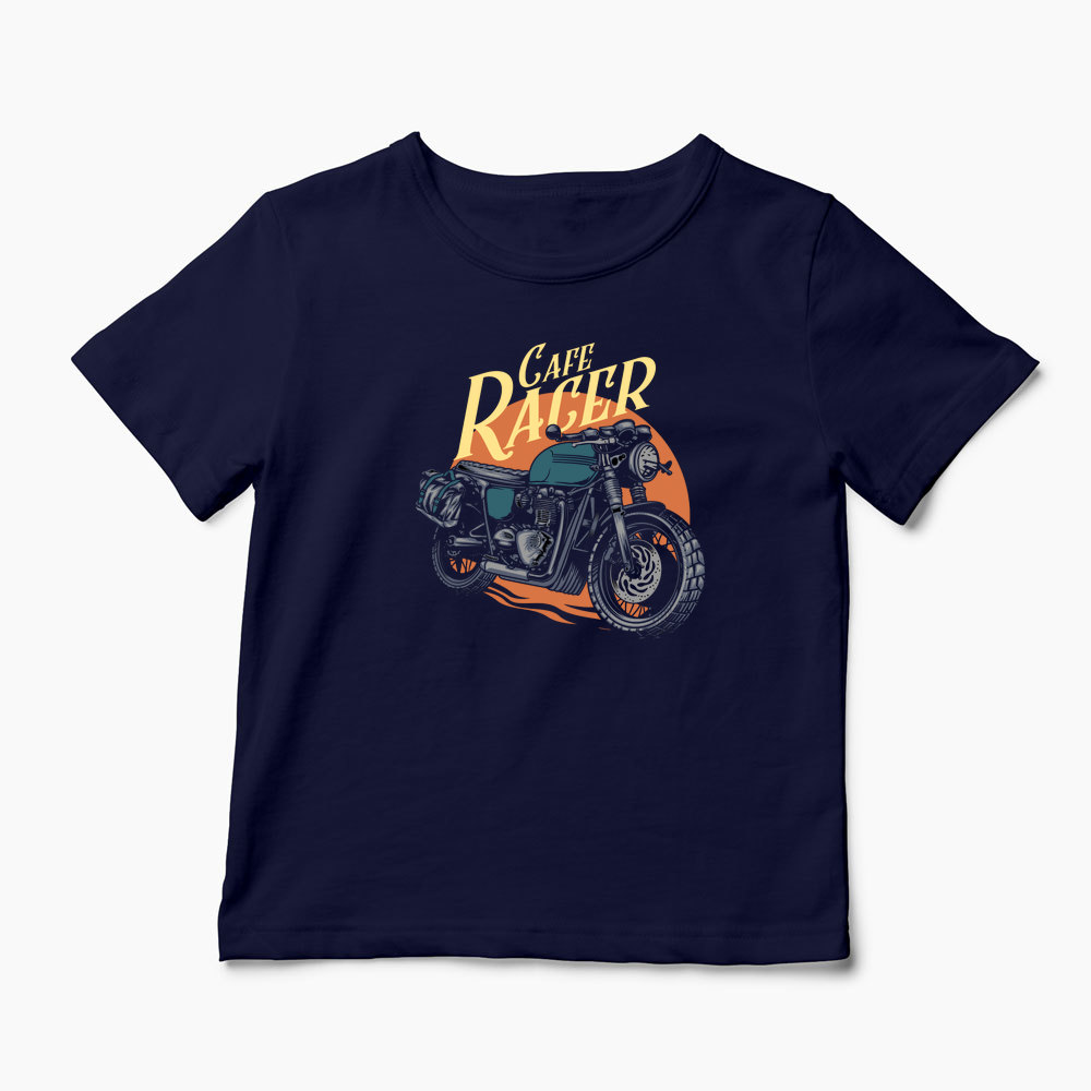 Tricou Cafe Racer Triumph - Copii-Bleumarin