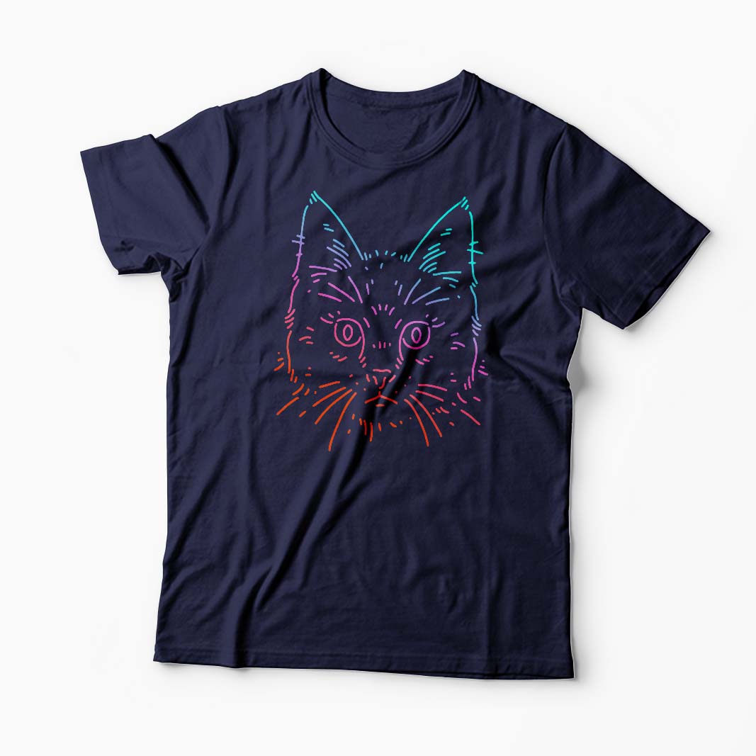 Tricou Cat Colors - Bărbați-Bleumarin