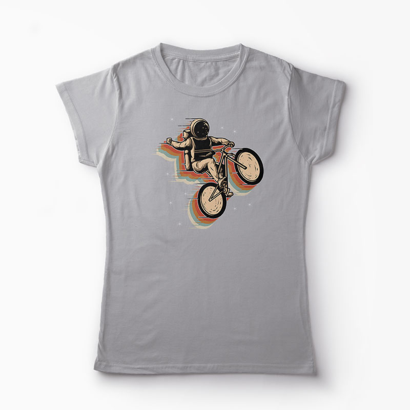 Tricou Ciclism Spațiu - Femei-Gri