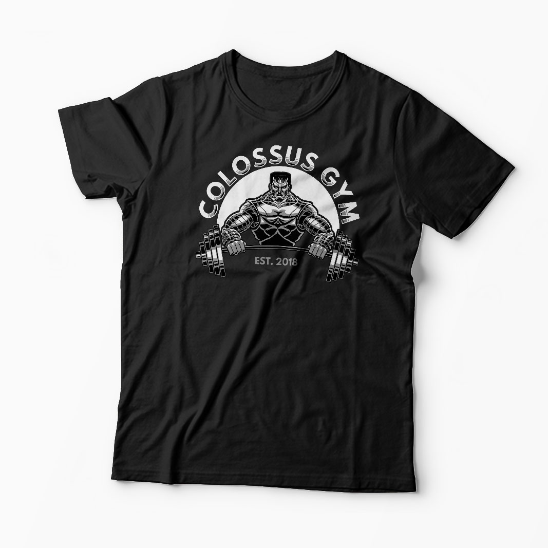 Tricou Colossus Gym - Bărbați-Negru