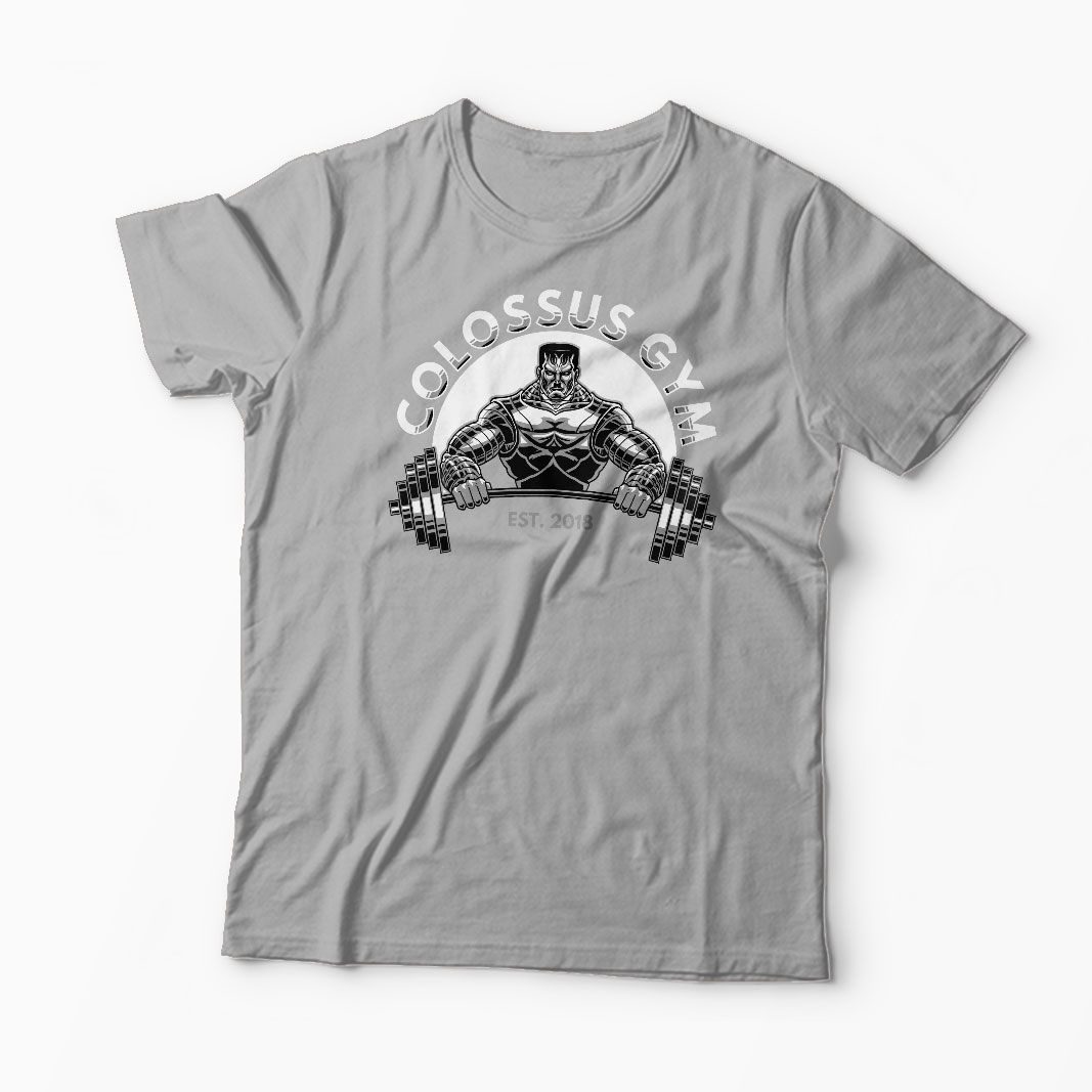 Tricou Colossus Gym - Bărbați-Gri