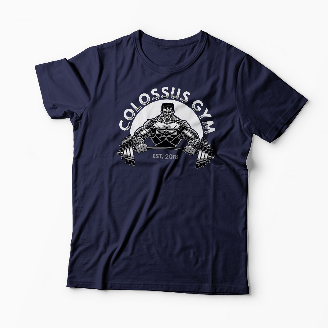 Tricou Colossus Gym - Bărbați-Bleumarin