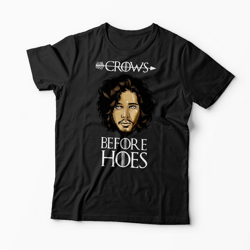 Tricou Crows Before Hoes - Bărbați-Negru