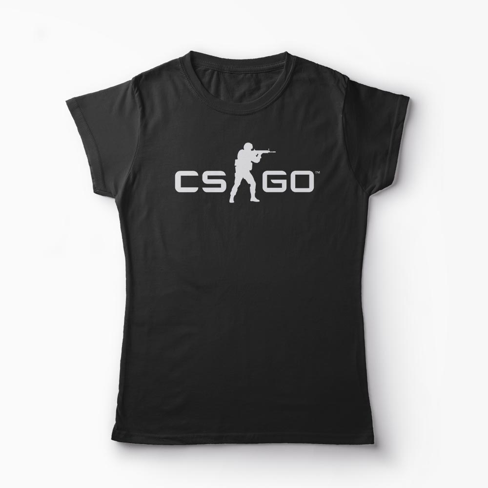 Tricou CS GO - Femei-Negru