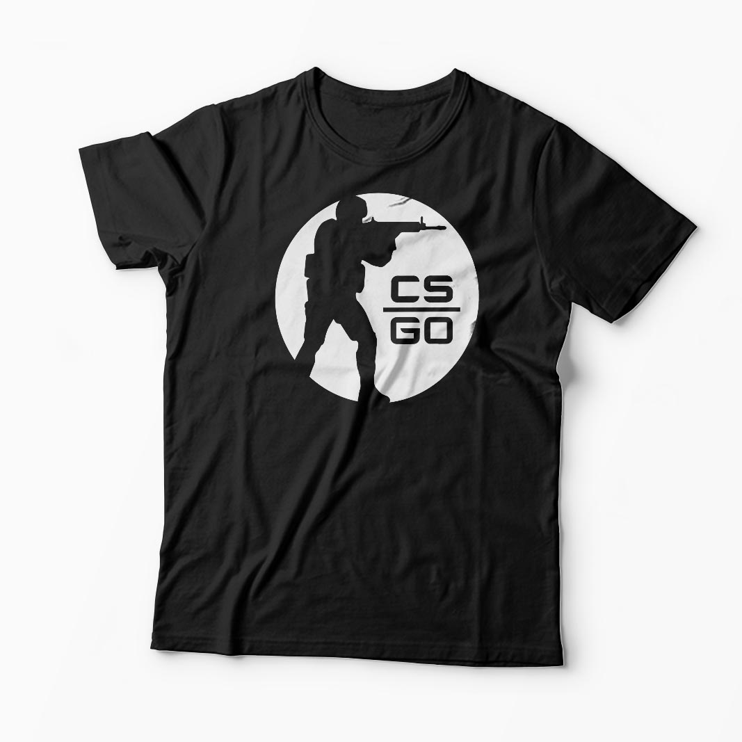 Tricou CS GO Logo - Bărbați-Negru