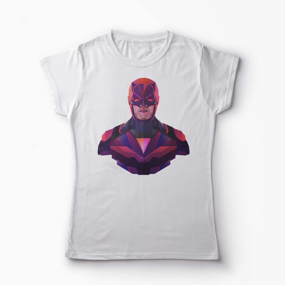 Tricou Daredevil - Marvel - Femei-Alb