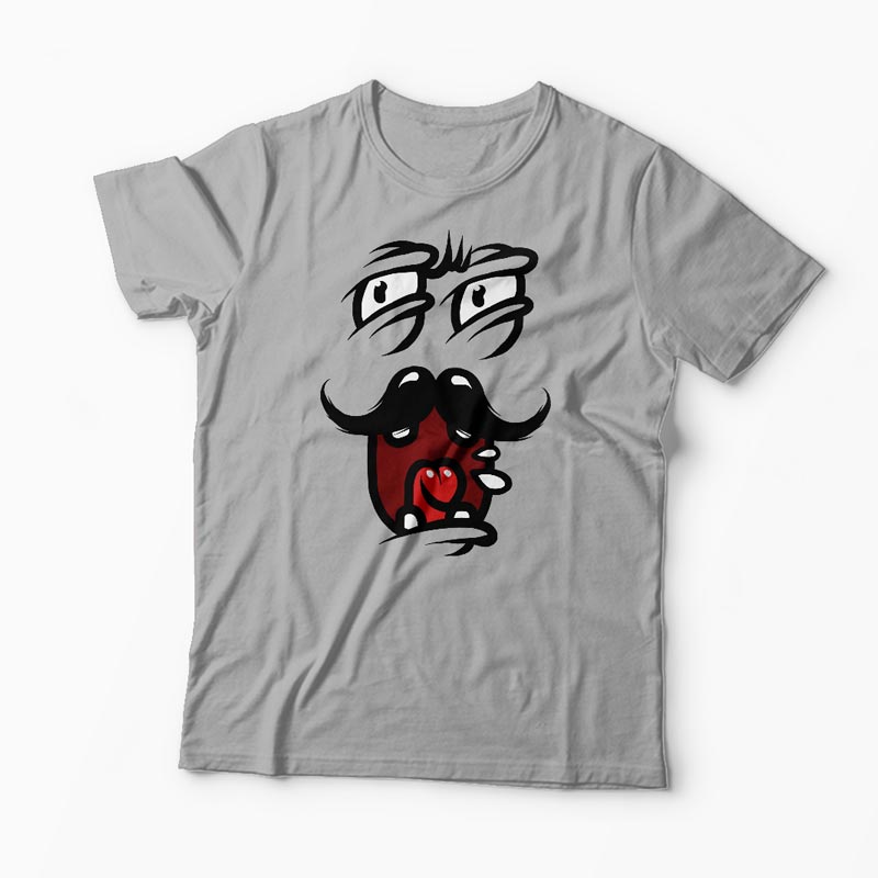 Tricou Dl. Mustata - Bărbați-Gri