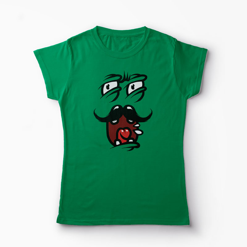 Tricou Dl. Mustata - Femei-Verde