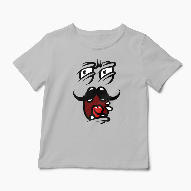 Tricou Dl. Mustata - Copii-Gri