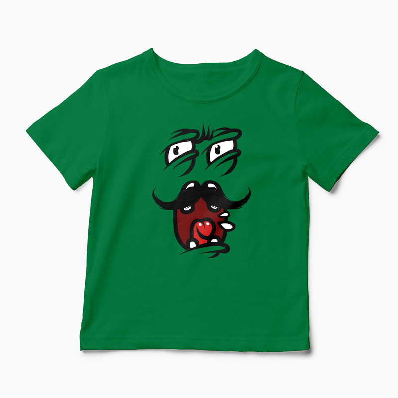 Tricou Dl. Mustata - Copii-Verde