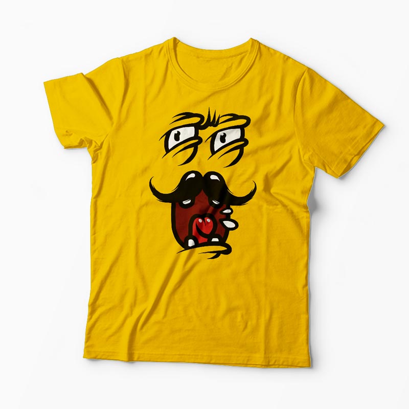 Tricou Dl. Mustata - Bărbați-Galben