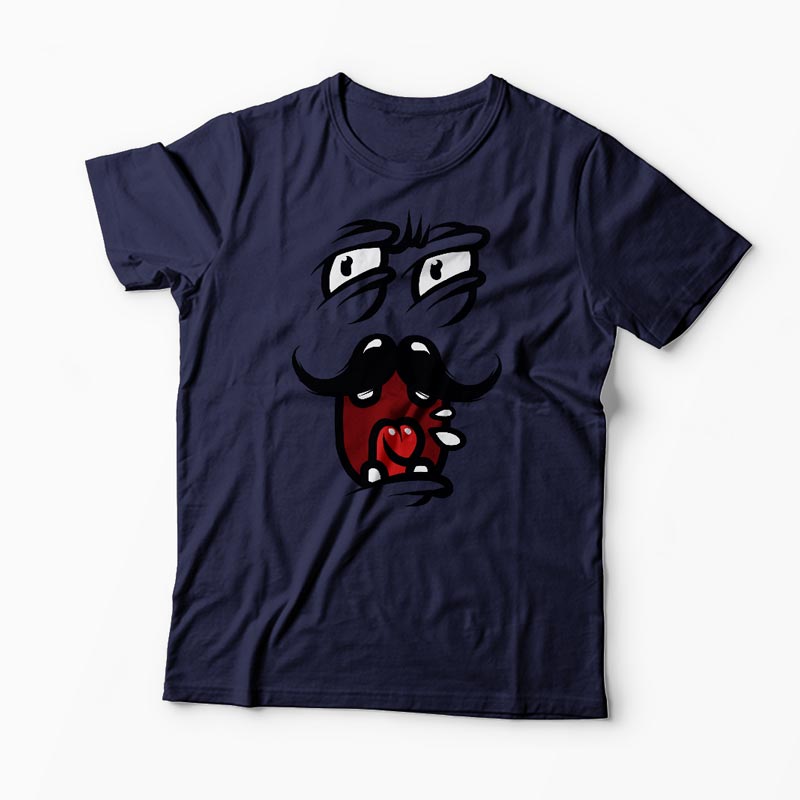 Tricou Dl. Mustata - Bărbați-Bleumarin