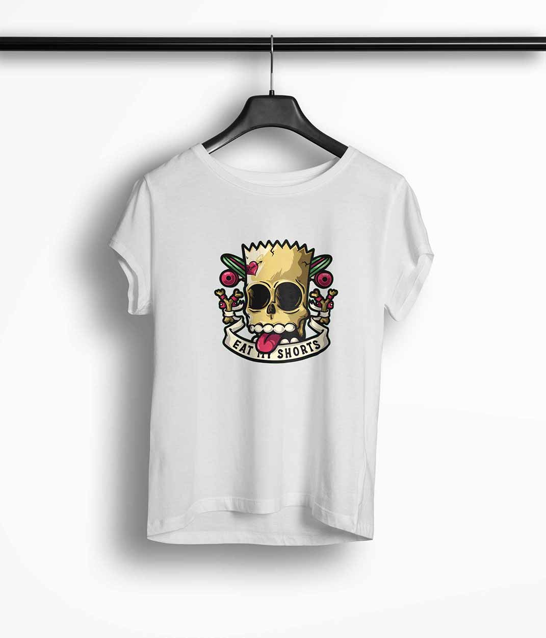 Tricou Femei Personalizat Bart Eat My Shorts