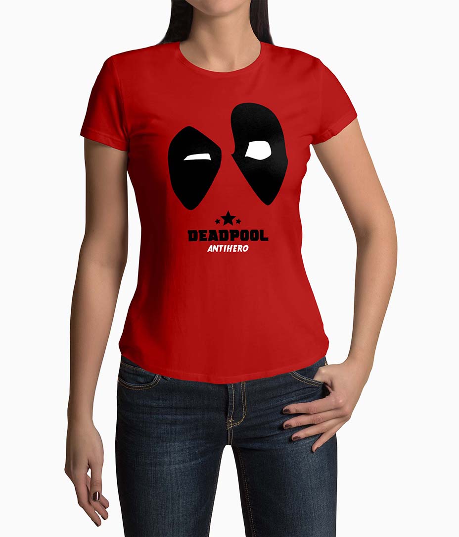 Tricou Femei Personalizat Deadpool Antihero