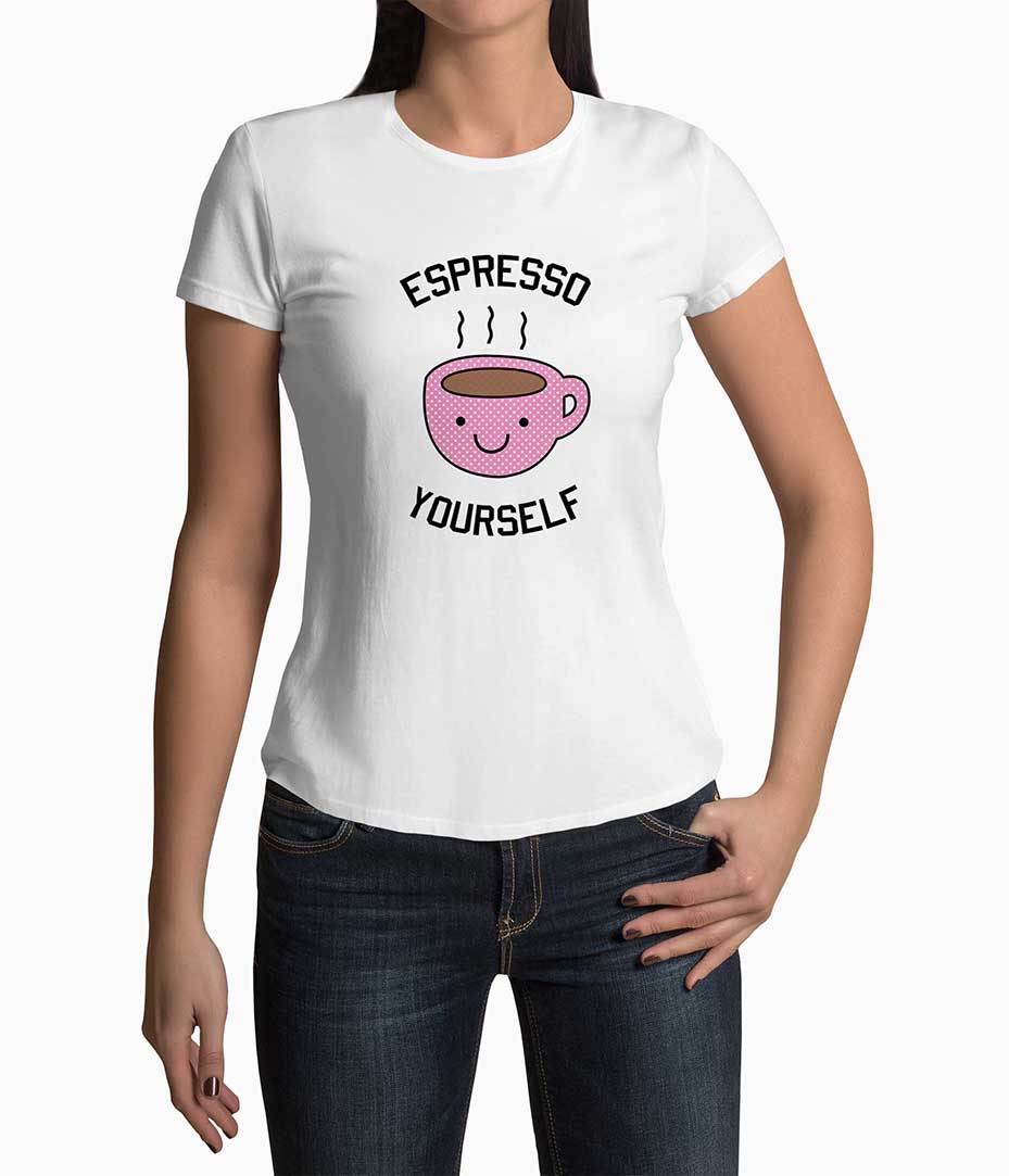 Tricou Femei Personalizat Espresso Yourself