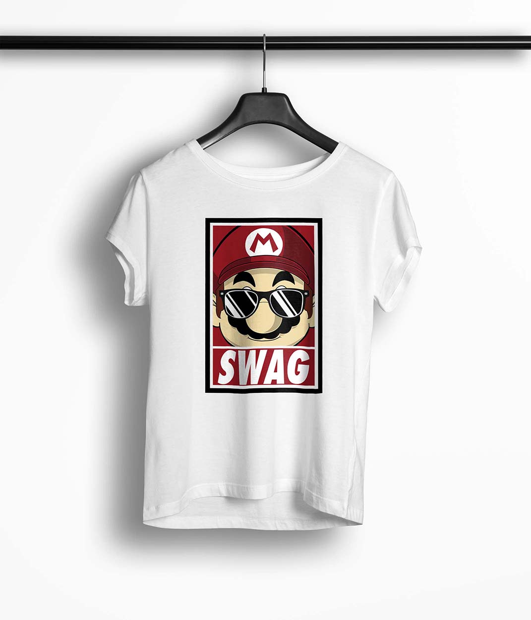 Tricou Femei Personalizat Super Mario Swag
