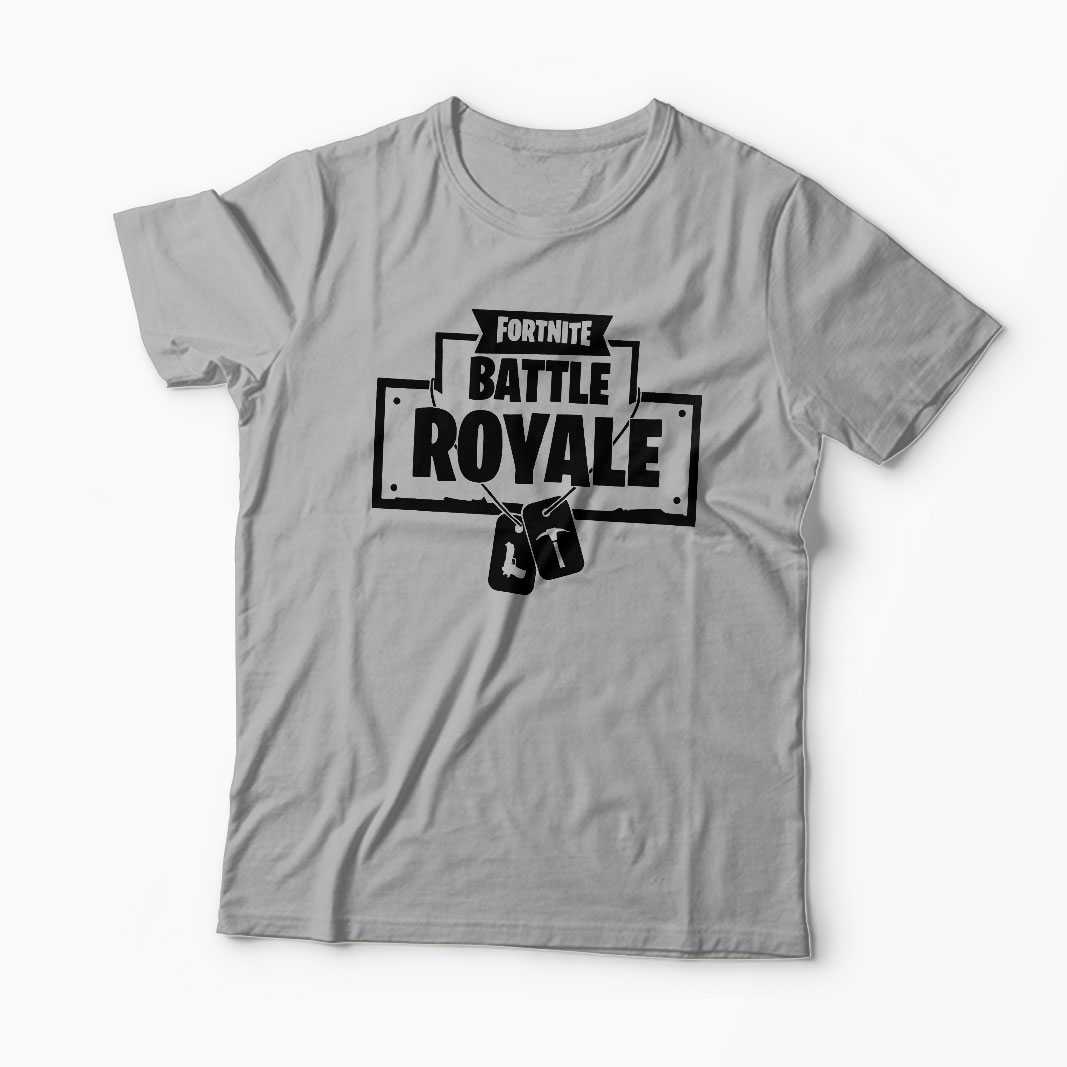 Tricou Fortnite Dog Tag - Bărbați-Gri