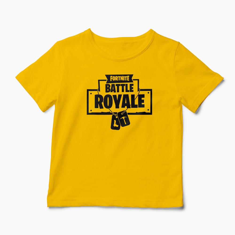 Tricou Fortnite Dog Tag - Bărbați-Galben
