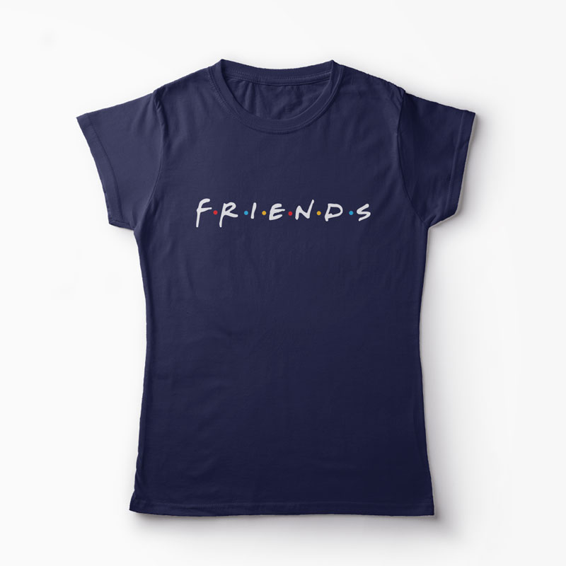 Tricou Friends - Femei-Bleumarin