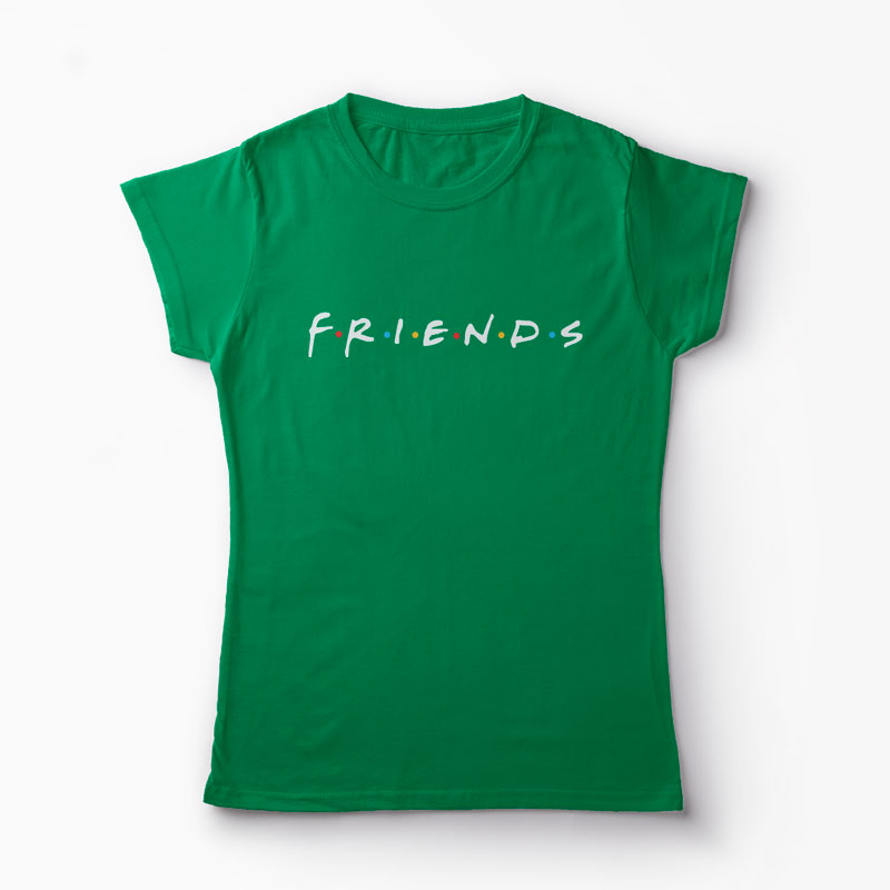 Tricou Friends - Femei-Verde