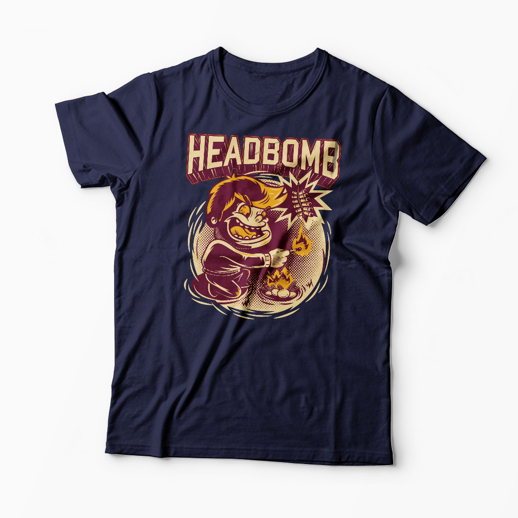 Tricou Headbomb - Bărbați-Bleumarin